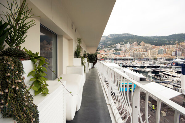 MONACO PORT HERCULE RUSCINO 4 ROOMS WITH HARBOUR VIEW