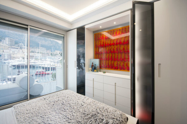 MONACO PORT HERCULE RUSCINO 4 ROOMS WITH HARBOUR VIEW