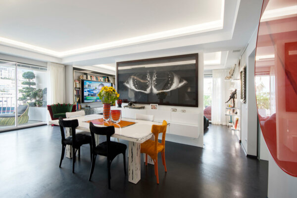 MONACO PORT HERCULE RUSCINO 4 ROOMS WITH HARBOUR VIEW