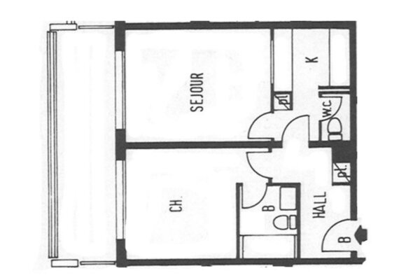 MONACO GOLDEN SQUARE 2 ROOMS IN MIXED USE CELLAR AND PARKING